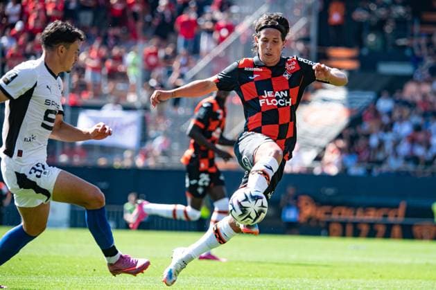 FOOTBALL : FC Lorient vs Stade Rennais - Ligue 1 - JournÃ e 2 - 24 08 2025 Laurent Arbergel (FC Lorient) LorientFrance  Copyright: xBaptistexAutissierx