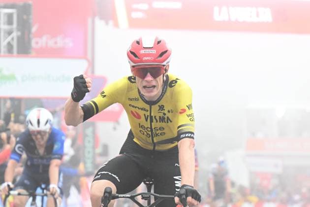 24-08-2025 Vuelta A Espana; Tappa 02 Alba - Limone Piemonte; 2025, Visma - Lease A Bike; Vingegaard, Jonas; Limone Piemonte; 
