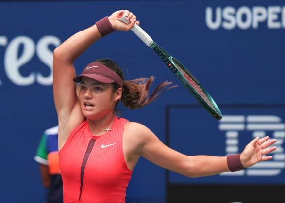 Emma Raducanu (GBR), US Open Championships 2023, USTA Billie Jean King National Tennis Center, Flushing Meadows, New York, USA . Copyright: xJuergenxHasenkopfx