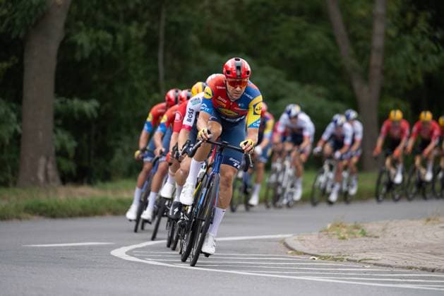 Radsport, Lidl Deutschland Tour, Etappe 4, 24.08.2025 Jacopo Mosca (ITA, Lidl - Trek) Aschersleben Deutschland Copyright: xCarlaxNagelx