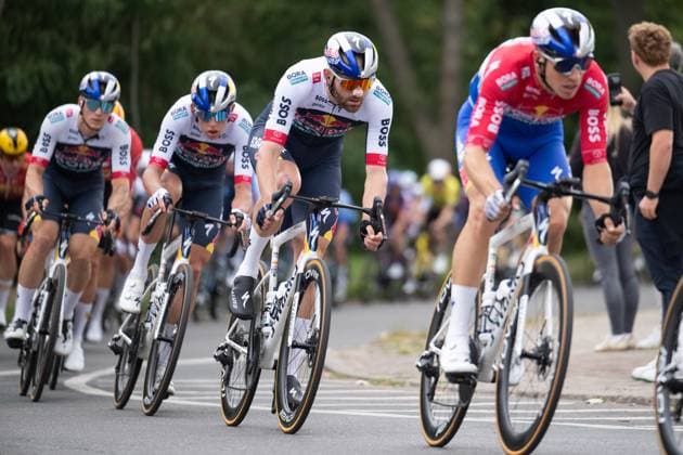 Radsport, Lidl Deutschland Tour, Etappe 4, 24.08.2025 Jordi Meeus (BEL, Red Bull - bora - hansgrohe) Aschersleben Deutschland Copyright: xCarlaxNagelx