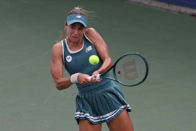 TENIS US OPEN 2025 24082025 N Z MCCARTNEY KESSLER W TRAKCIE MECZU PRZECIWKO MAGDA LINETTE W PIERWSZEJ RUNDZIE TURNIEJU WIELKIEGO SZLEMA US OPEN 2025 MARCIN CHOLEWINSKI NEWSPIX.PL TENNIS US OPEN 2025 24082025 MCCARTNEY KESSLER DURING THE MATCH IN THE FIRST ROUND NEWSPIX.PL --- newspix.pl 