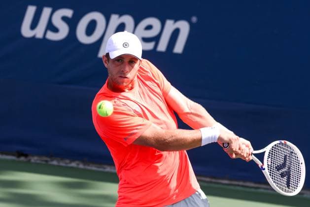 2025-08-25 2025 US Open NEW YORK, UNITED STATES - AUGUST 25: Tallon Griekspoor of the Netherlands during Day 1 of the 2025 US Open at USTA Billie Jean King National Tennis Center on August 25, 2025 in New York, United States. (Photo by Adam Stoltman BSR Agency) New York United States Content not available for redistribution in The Netherlands directly or indirectly through any third parties. Copyright: xBSRxAgencyx