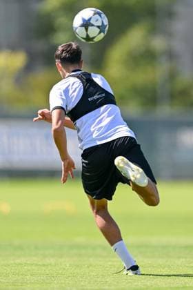 SOCCER - UEFA CL, Sturm vs Bodo GRAZ,AUSTRIA,25.AUG.25 - SOCCER - UEFA Champions League, play off, SK Sturm Graz FK Bodo Glimt, preview, training Sturm. Image shows Arjan Malic (Sturm).  GEPAxpictures xAvnixRetkoceri
