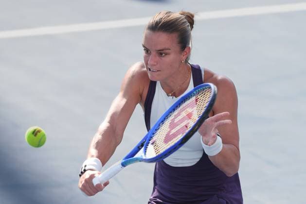Maria Sakkari (GRE), USTA Billie Jean King National Tennis Center, Flushing Meadows, New York, USA . Copyright: xJuergenxHasenkopfx