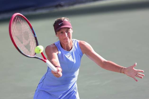 Tatjana Maria (GER), USTA Billie Jean King National Tennis Center, Flushing Meadows, New York, USA . Copyright: xJuergenxHasenkopfx