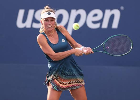 Magdalena Frech (POL), USTA Billie Jean King National Tennis Center, Flushing Meadows, New York, USA . Copyright: xJuergenxHasenkopfx