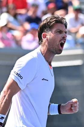 US Open - First Round Cameron Norrie (GBR) during his first round match at the 2025 US Open at Billie Jean National Tennis Center in New York City, NY, USA, on August 25, 2025. Photo by Corinne Dubreuil ABACAPRESS.COM New York City United States  Copyright: xDubreuilxCorinne ABACAx