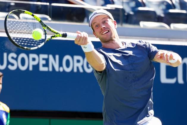 2025-08-26 2025 US Open NEW YORK, UNITED STATES - AUGUST 26: Botic van de Zandschulp of the Netherlands during Day 2 of the 2025 US Open at USTA Billie Jean King National Tennis Center on August 26, 2025 in New York, United States. (Photo by Erik van Leeuwen BSR Agency) New York United States Content not available for redistribution in The Netherlands directly or indirectly through any third parties. Copyright: xBSRxAgencyx