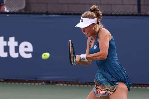 TENIS US OPEN 2025 25082025 N Z MAGDALENA FRECH W TRAKCIE MECZU PIERWSZEJ RUNDY TURNIEJU WIELKIEGO SZLEMA US OPEN 2025 MARCIN CHOLEWINSKI NEWSPIX.PL TENNIS US OPEN 2025 25082025 MAGDALENA FRECH DURING THE MATCH IN THE FIRST ROUND NEWSPIX.PL --- newspix.pl POLAND OUT! 