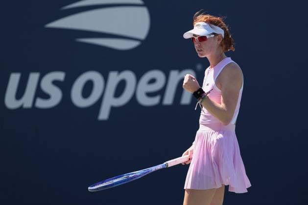 Maya Joint (AUS) macht die Faust und jubelt,Jubel, Freude,Emotion, USTA Billie Jean King National Tennis Center, Flushing Meadows, New York, USA . Copyright: xJuergenxHasenkopfx