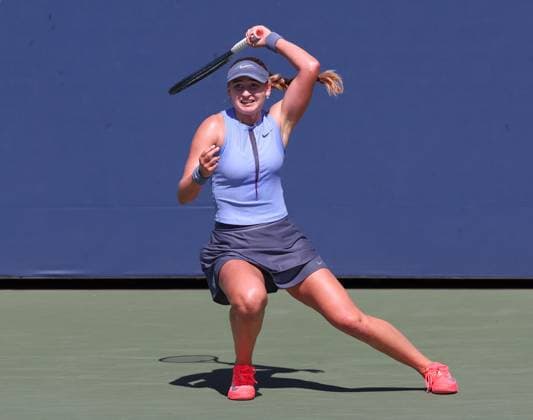 Victoria Jiminez Kasintseva (AND), USTA Billie Jean King National Tennis Center, Flushing Meadows, New York, USA . Copyright: xJuergenxHasenkopfx