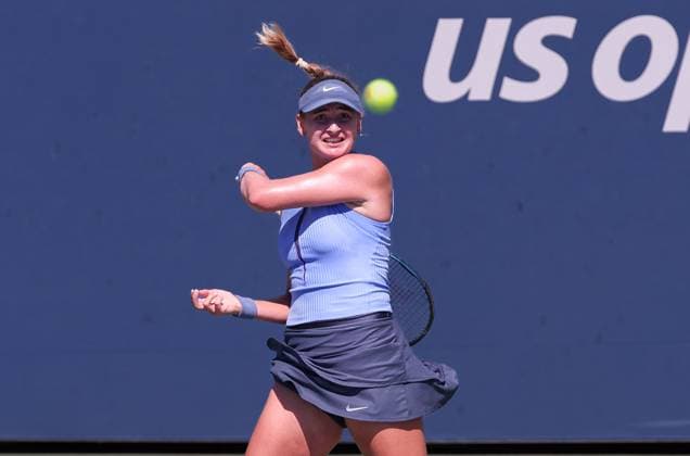 Victoria Jiminez Kasintseva (AND), USTA Billie Jean King National Tennis Center, Flushing Meadows, New York, USA . Copyright: xJuergenxHasenkopfx