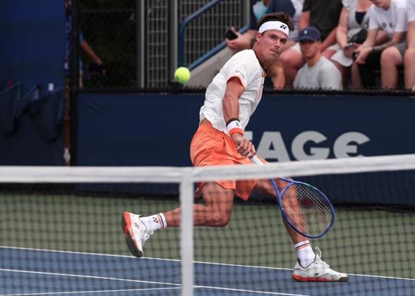 Daniel Altmaier (GER), USTA Billie Jean King National Tennis Center, Flushing Meadows, New York, USA . Copyright: xJuergenxHasenkopfx