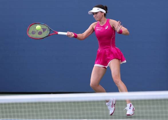 Eva Lys (GER), USTA Billie Jean King National Tennis Center, Flushing Meadows, New York, USA . Copyright: xJuergenxHasenkopfx
