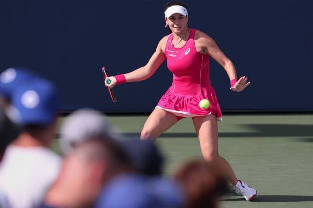 Eva Lys (GER), USTA Billie Jean King National Tennis Center, Flushing Meadows, New York, USA . Copyright: xJuergenxHasenkopfx