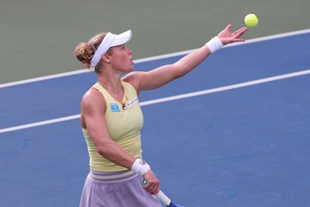 Laura Siegemund (GER), USTA Billie Jean King National Tennis Center, Flushing Meadows, New York, USA . Copyright: xJuergenxHasenkopfx