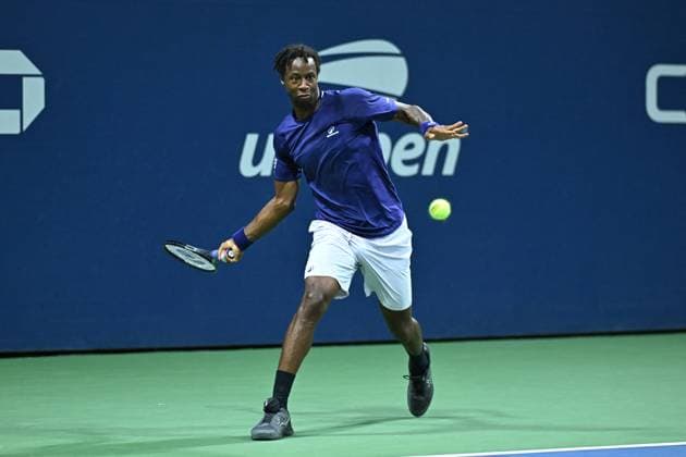 US Open - Gael Monfils Gael Monfils (FRA) during his first round match at the 2025 US Open at Billie Jean National Tennis Center in New York City, NY, USA, on August 26, 2025. Photo by Corinne Dubreuil ABACAPRESS.COM New York city United States  Copyright: xDubreuilxCorinne ABACAx