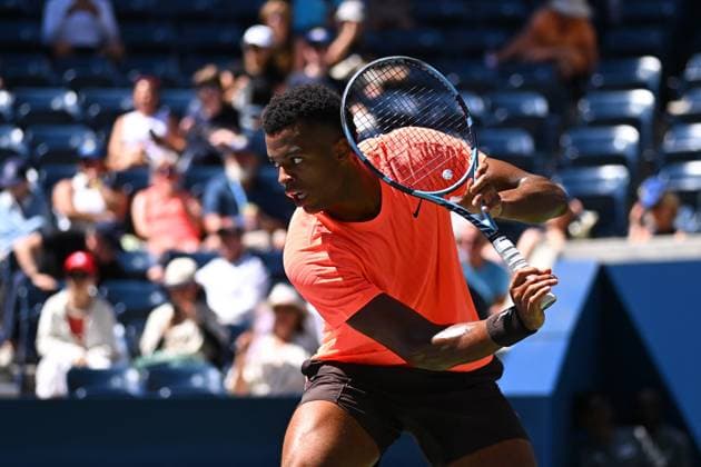 US Open - First Round Giovanni MPETSHI PERRICARD (FRA) during his first round match at the 2025 US Open at Billie Jean National Tennis Center in New York City, NY, USA, on August 26, 2025. Photo by Corinne Dubreuil ABACAPRESS.COM New York city United States  Copyright: xDubreuilxCorinne ABACAx