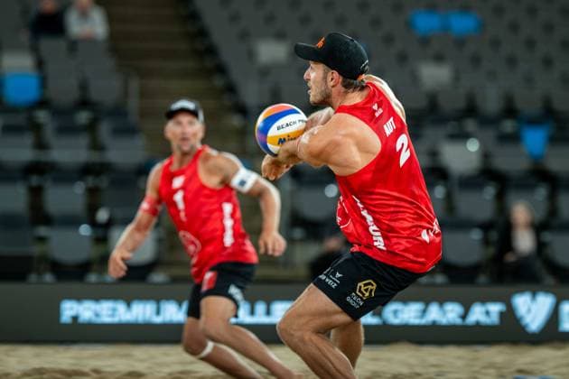 RECORD DATE NOT STATED Beach Pro Tour - Elite 16 Hamburg, 27.08.2025 ; Beach Pro Tour - Elite 16 Hamburg am 27.08.2025 Copyright: xBEAUTIFULxSPORTS PeterxWeberx