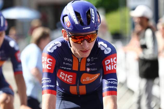 Muur Classic Geraadsbergen 2025 Cycling Race GERAARDSBERGEN, BELGIUM - AUGUST 27 : Bittner Pavel (CZE) of Development Team Picnic PostNL during the 3th edition of Muur Classic Geraardsbergen an UCI Europe Tour 1.1 one day cycling road race for Men Elite of 177.8 km with start in Geraardsbergen and finish in Geraardsbergen on August 27, 2025 in Geraardsbergen, Belgium, 27 08 2025 - GERAARDSBERGEN Belgium  Copyright: xTvwx