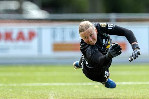 UEFA Women s Champions League Second Qualifying Round Semi-Final, Sportpark Schreurserve, Enschede, The Netherlands 27 8 2025 Athlone Town vs Breidablik Katherine Devine of BreiÃ°ablik Katherine Devine 27 8 2025  Copyright: x INPHO FrankxUijlenbroekx FU1_5717 20250827