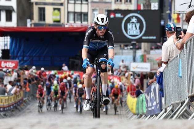 Muur Classic Geraadsbergen 2025 Cycling Race GERAARDSBERGEN, BELGIUM - AUGUST 27 : Haest Jasper (NED) of VolkerWessels Cycling Team during the 3th edition of Muur Classic Geraardsbergen an UCI Europe Tour 1.1 one day cycling road race for Men Elite of 177.8 km with start in Geraardsbergen and finish in Geraardsbergen on August 27, 2025 in Geraardsbergen, Belgium, 27 08 2025 - GERAARDSBERGEN Belgium  Copyright: xTvwx