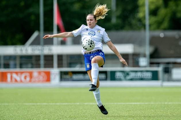 UEFA Women s Champions League Second Qualifying Round Semi-Final, Sportpark Schreurserve, Enschede, The Netherlands 27 8 2025 Athlone Town vs Breidablik Sarah Rice of Athlone Town AFC Sarah Rice 27 8 2025  Copyright: x INPHO FrankxUijlenbroekx FU1_6146 20250827