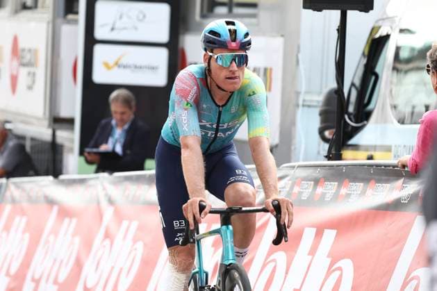 Muur Classic Geraadsbergen 2025 Cycling Race GERAARDSBERGEN, BELGIUM - AUGUST 27 : rider of XDS Astana Team during the 3th edition of Muur Classic Geraardsbergen an UCI Europe Tour 1.1 one day cycling road race for Men Elite of 177.8 km with start in Geraardsbergen and finish in Geraardsbergen on August 27, 2025 in Geraardsbergen, Belgium, 27 08 2025 - GERAARDSBERGEN Belgium  Copyright: xTvwx
