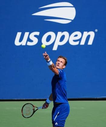 Jiri Lehecka in second round action 2025 US Open, Day Four, USTA Billie Jean King National Tennis Center, New York, USA - 27 Aug 2025New York USTA Billie Jean King National T New York (NY) United States of America  Copyright: xJavierxGarcia Shutterstockx 15457575a