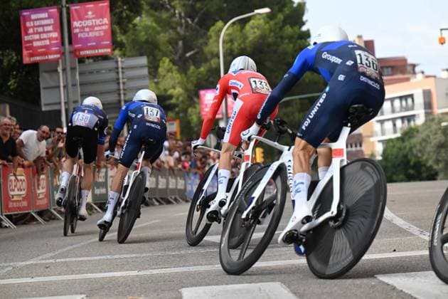 27-08-2025 Vuelta A Espana; Tappa 05 Figueres - Figueres; 2025, Groupama - Fdj; Gaudu, David; Figueres; 