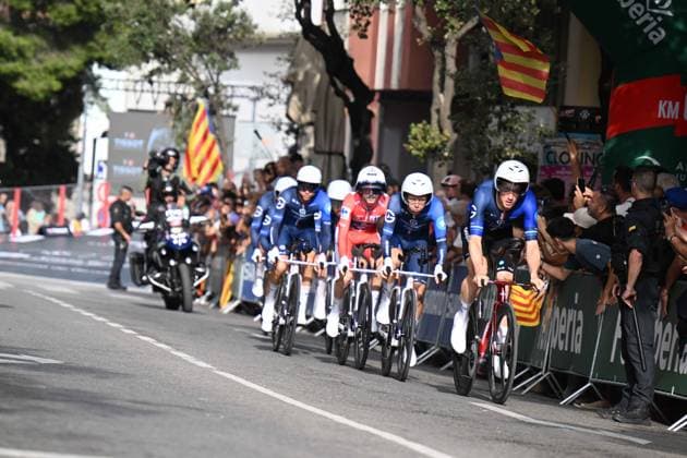 27-08-2025 Vuelta A Espana; Tappa 05 Figueres - Figueres; 2025, Groupama - Fdj; Gaudu, David; Figueres; 