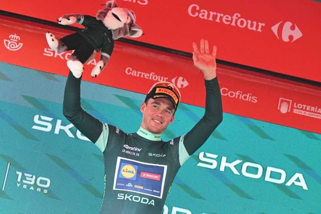 27-08-2025 Vuelta A Espana; Tappa 05 Figueres - Figueres; 2025, Lidl - Trek; Pedersen, Mads; Figueres; 