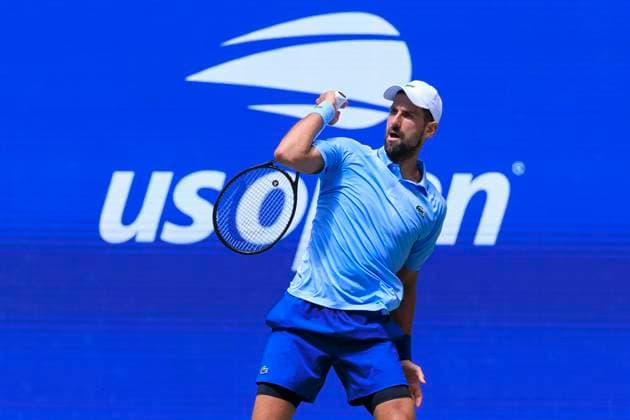 August 27, 2025, Flushing Meadows, New York, USA: Novak Djokovic during a match against Zachary Svajda on Day 4 of the 2025 US Open at USTA Billie Jean King National Tennis Center on Wednesday August 27, 2025 in the Flushing neighborhood of the Queens borough of New York City. JAVIER ROJAS PI Flushing Meadows USA - ZUMAp124 20250827_zaa_p124_043 Copyright: xJavierxRojasx