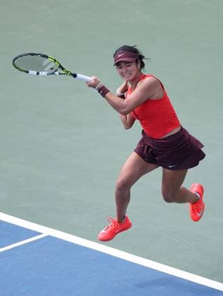 Alexandra Eala of Philippines in action 2025 US Open, Day Four, USTA Billie Jean King National Tennis Center, New York, USA - 27 Aug 2025New York USTA Billie Jean King National T New York (NY) United States of America  Copyright: xEllaxLing Shutterstockx 15457573aj