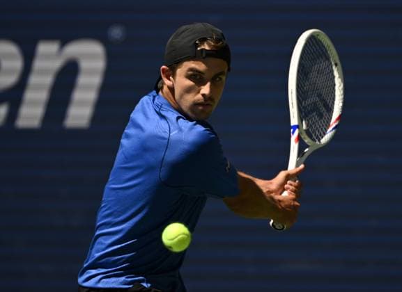 FLUSHING NY- AUGUST 27: Novak Djokovic Vs Zachary Svajda on Arthur Ashe Stadium at the USTA Billie Jean King National Tennis Center on August 27, 2025 in Flushing Queens. Copyright: xmpi04x