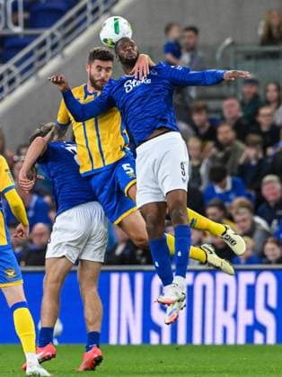 Everton v Mansfield Town Carabao Cup Beto of Everton during the Carabao Cup Second Round match at the Hill Dickson Stadium, Liverpool UK Newspapers OUT Copyright: xKarlxVallantinex FIL-22149-0050