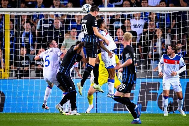 Club Brugge v Rangers FC - UEFA Champions League BRUGGE, BELGIUM - AUGUST 27 : Vanaken Hans midfielder of Club Brugge scoring the 2-0 during the UEFA Champions League 2025 26 play-off round second leg between Club Brugge and Rangers FC on August 27, 2025 in Brugge, Belgium, 27 08 2025  Copyright: xTomasxSiskx