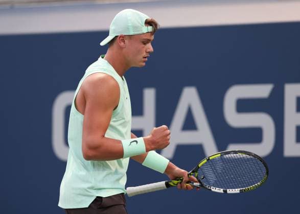 Holger Rune, USTA Billie Jean King National Tennis Center, Flushing Meadows, New York, USA . Copyright: xJuergenxHasenkopfx