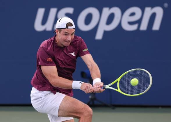Jan-Lennard Struff (GER), USTA Billie Jean King National Tennis Center, Flushing Meadows, New York, USA . Copyright: xJuergenxHasenkopfx
