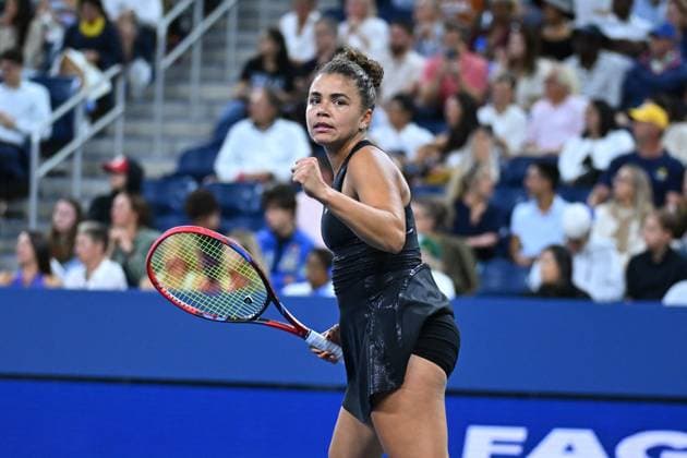 US Open - Second Round Jasmine Paolini (ITA) during her second round match at the 2025 US Open at Billie Jean National Tennis Center in New York City, NY, USA, on August 27, 2025. Photo by Corinne Dubreuil ABACAPRESS.COM New York city United States  Copyright: xDubreuilxCorinne ABACAx