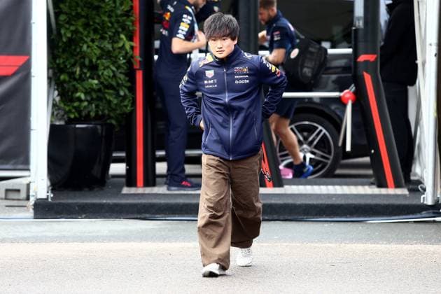 28.08.2025, xsvx, Motorsport FIA Formel 1, 2025 Dutch Grand Prix v.l. Yuki Tsunoda (Orcacle Red Bull Racing) Startnummer 22 (FIA REGULATIONS PROHIBIT ANY USE OF PHOTOGRAPHS as IMAGE SEQUENCES and or QUASI-VIDEO) Zandvoort