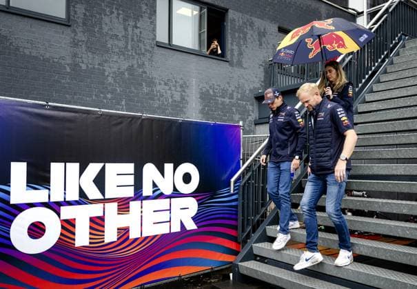ZANDVOORT - Max Verstappen (Red Bull Racing) after the press conference, PK, Pressekonferenz at the Zandvoort Circuit ahead of the F1 Dutch Grand Prix on August 28, 2025, in Zandvoort, Netherlands. ANP SEM VAN DER WAL xVIxANPxSportx xxANPxIVx 534322239 originalFilename: 534322239.jpg