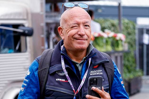 Viaplay Analist Tim Coronel of the Netherlands prior to the start of the Formula 1 Heineken Dutch Grand Prix 2025 at Circuit Zandvoort on August 28, 2025 in Zandvoort, Netherlands. (Photo by Marcel ter Bals DeFodi Images)