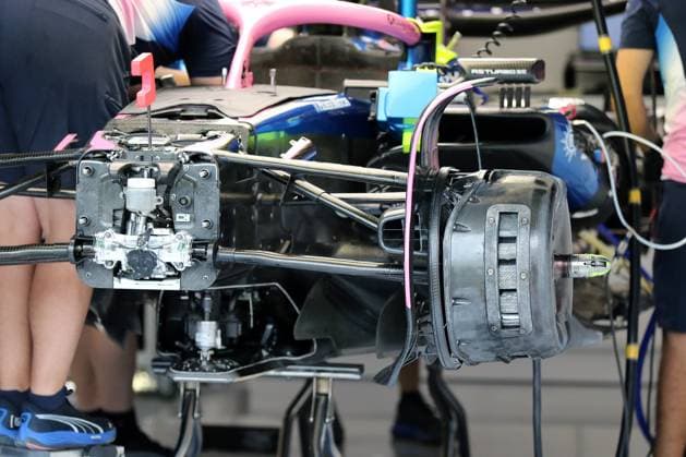 Formel 1 Grosser Preis von Holland, Zandvoort 28. - 31. August 2025 Zandvoort, Holland 28. - 31. August 2025 FIA - Formel 1 - WM - Großer Preis von Holland - 2025 Media Day Donnerstag Im Bild: Technik Details, BWT Alpine Formula One Team, Formel 1 Technik Alpine, Copyright: xBEAUTIFULxSPORTS Bernhardtx
