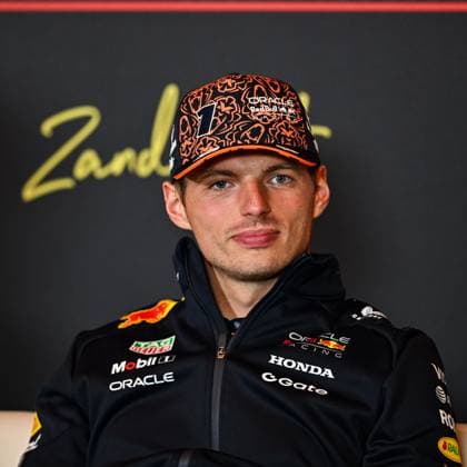 28th August 2025; Circuit Zandvoort, Zandvoort, North Holland, Netherlands; Formula 1 Heineken Dutch Grand Prix 2024; Arrival Day; Max Verstappen (NED) in the press conference, PK, Pressekonferenz  GodfreyxPitt