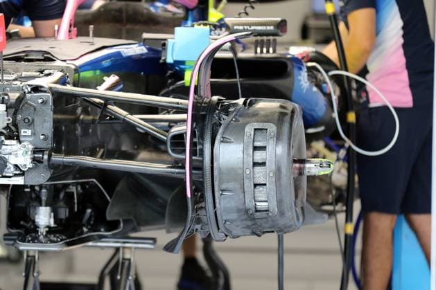 Zandvoort, Niederlande 28.- 31. August 2025: FIA - Formel 1 - WM - Dutch Grand Prix - 2025 - Media Day Donnerstag Im Bild: Technik Details, BWT Alpine Formula One Team, Formel 1 Technik Alpine, Circuit Zandvoort Copyright: xFotostandx xHorstxBernhardtx