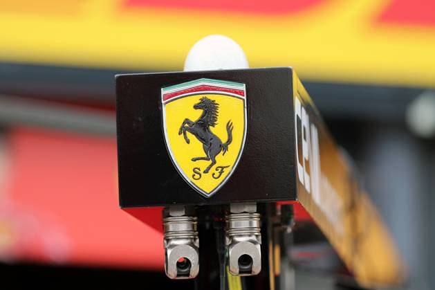 Zandvoort, Niederlande 28.- 31. August 2025: FIA - Formel 1 - WM - Dutch Grand Prix - 2025 - Media Day Donnerstag Im Bild: Ferrari Logo Circuit Zandvoort Copyright: xFotostandx xHorstxBernhardtx