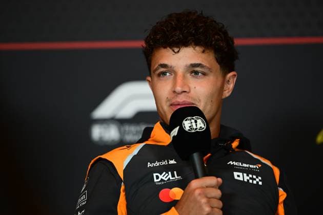 F1 Grand Prix of Netherlands - Previews Lando Norris of the McLaren F1 Team speaks during media day of the Dutch GP, the 15th round of the Formula 1 World Championship, WM, Weltmeisterschaft at Circuit Zandvoort in Zandvoort, North Holland, Netherlands, on August 28, 2025. Zandvoort North Holland Netherlands  Copyright: xAndreaxDiodatox originalFilename:diodato-f1grandp250828_np0ap.jpg