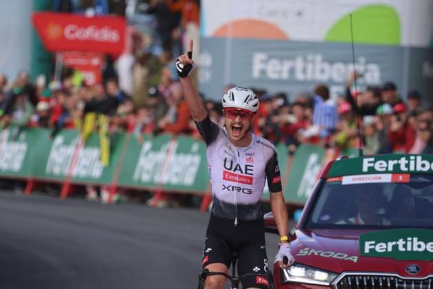 28-08-2025 Vuelta A Espana; Tappa 06 Olot - Pal; 2025, Uae Team Emirates - Xrg; Vine, Jai; Pal; 